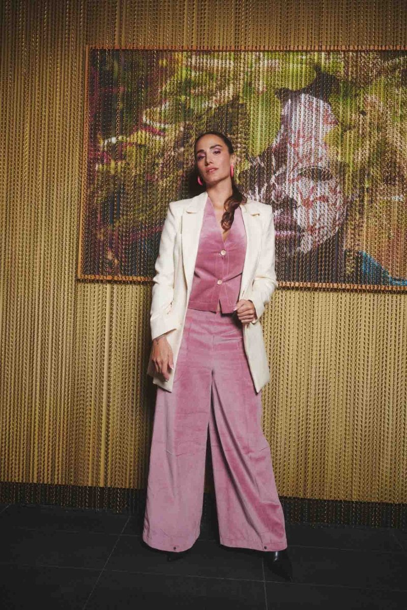 Pantalón Litoral Terciopelo 100% de Algodón Orgánico - PAULAMAR - Pantalón