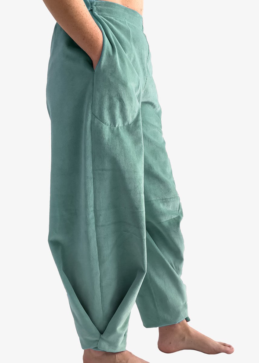 Pantalón Litoral Terciopelo 100% de Algodón Orgánico - PAULAMAR - Pantalón