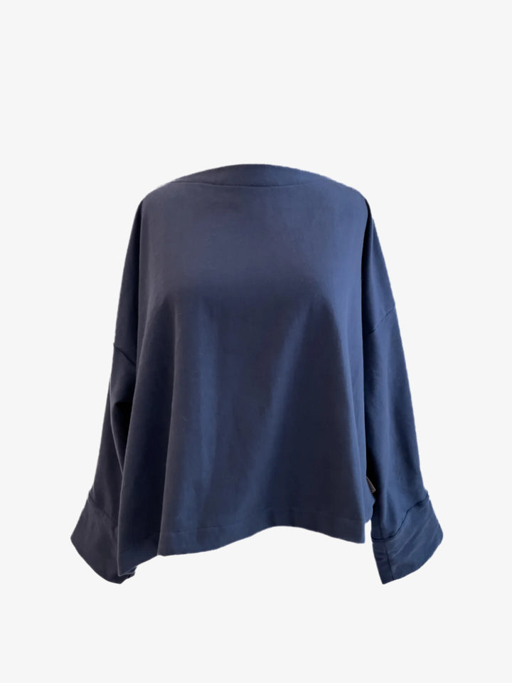 Long Organic Cotton Keel Sweatshirt