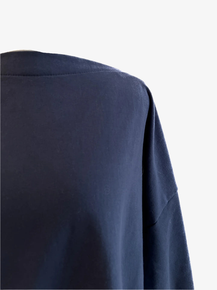 Long Organic Cotton Keel Sweatshirt