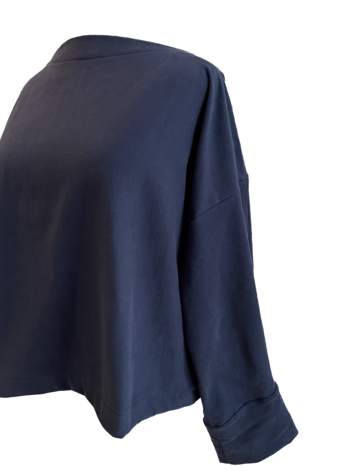 Long Organic Cotton Keel Sweatshirt