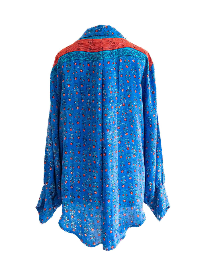 Blusón Camisero Seda