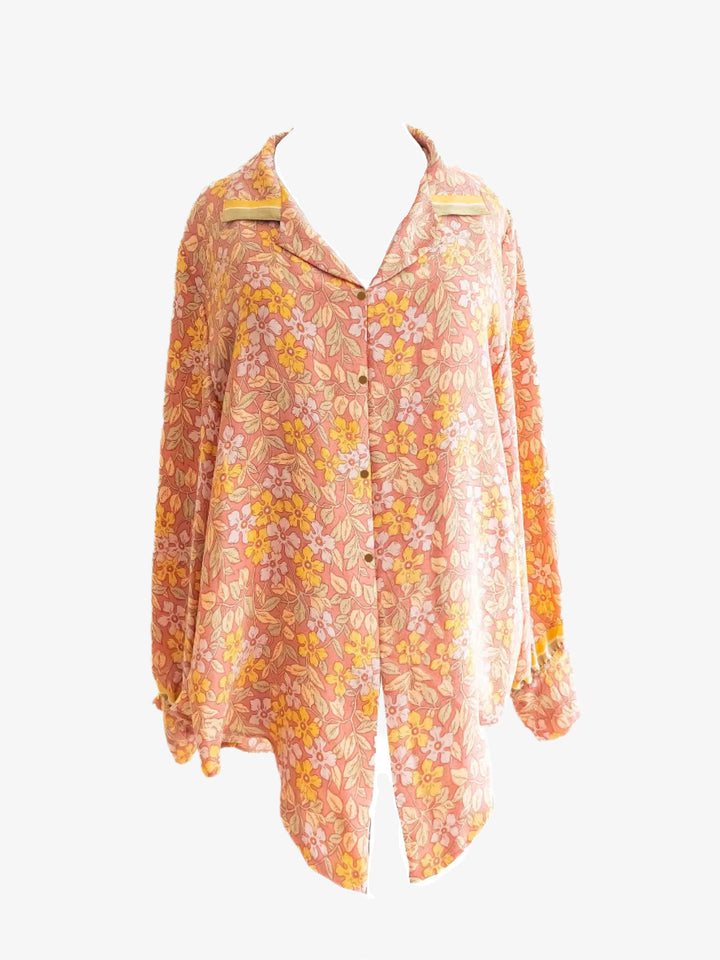 Silk Shirt Blouse