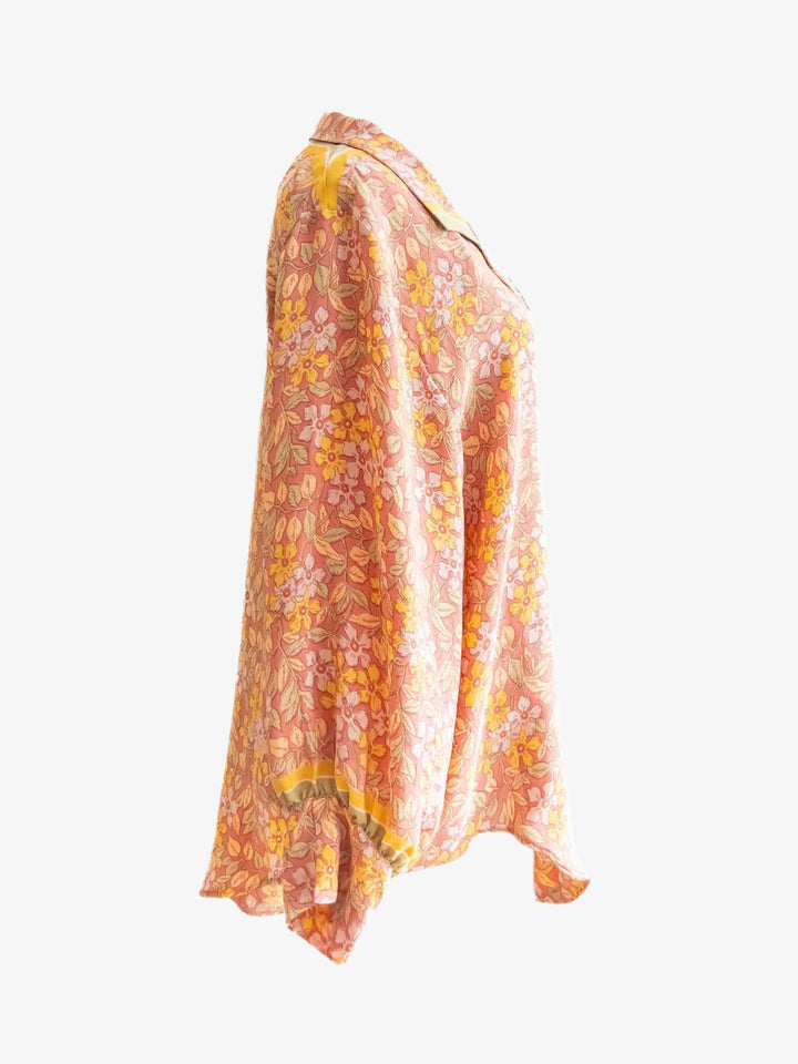 Silk Shirt Blouse