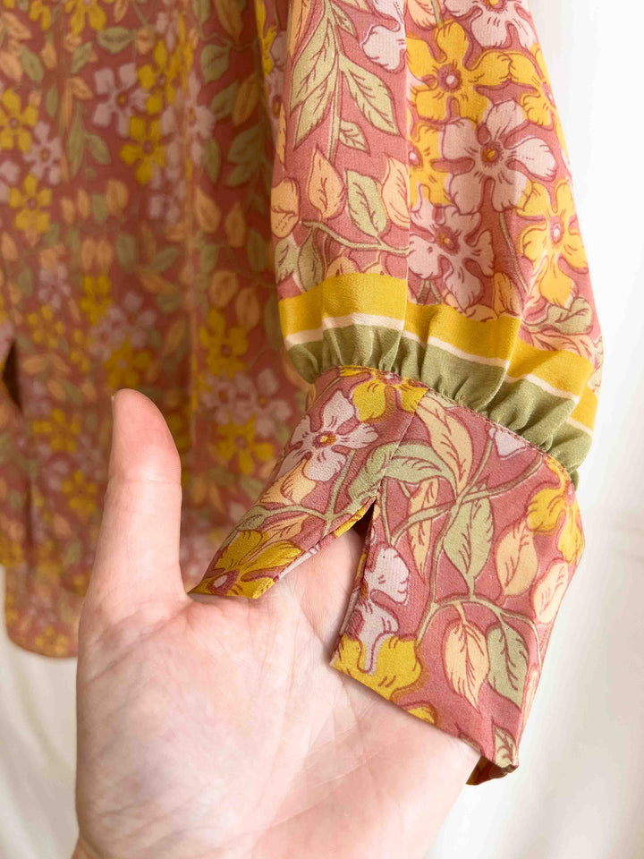 Silk Shirt Blouse