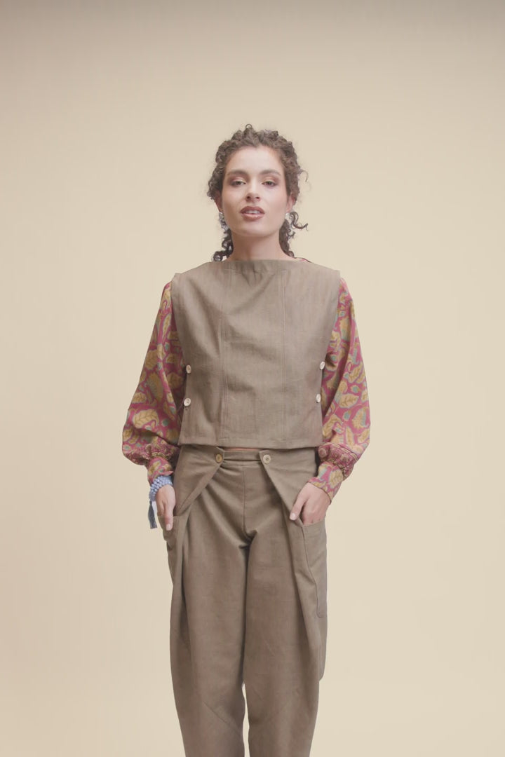 PECHERA DUNA DENIM CAFÉ
