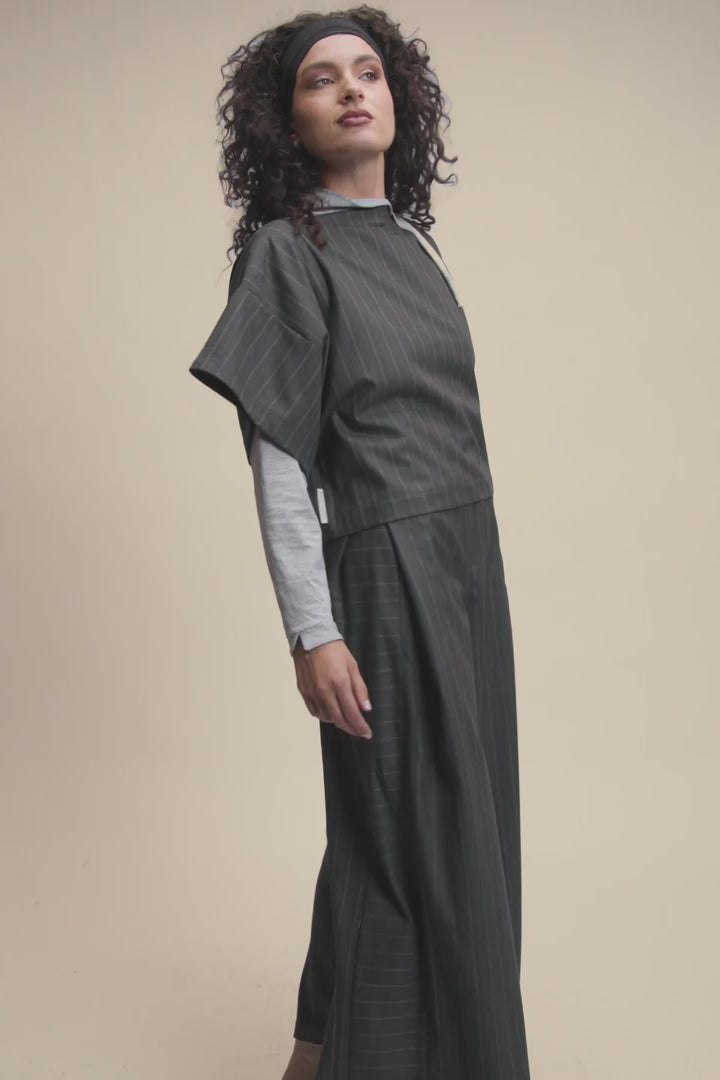 PANTALÓN LITORAL LANA MERINO GRIS