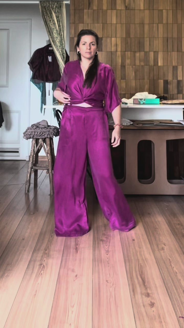 Pantalón Litoral Cupro Obispo