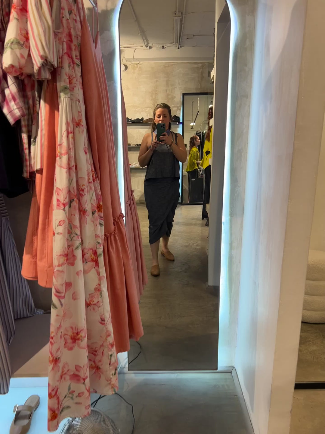 Falda Estero Algodón Denim