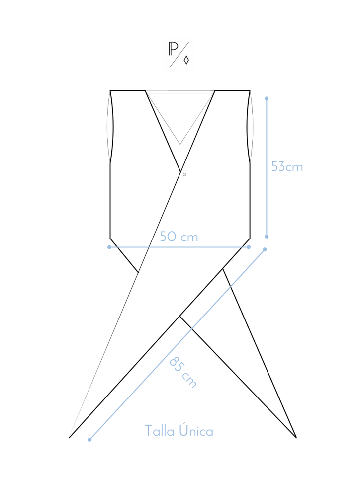 Top Del Valle Cupro - PAULAMAR - Top del Valle