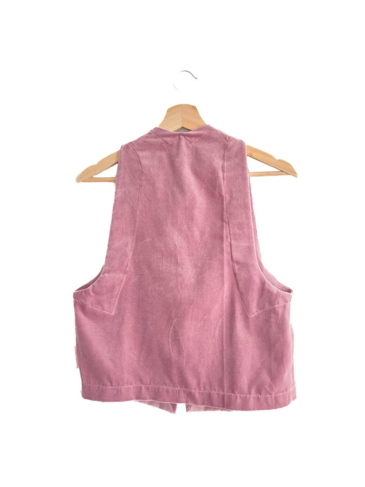 Vest Papel 100% Terciopelo Algodón Orgánico - PAULAMAR - Vest