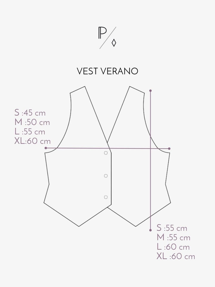Vest Trama Lino - PAULAMAR - Vest