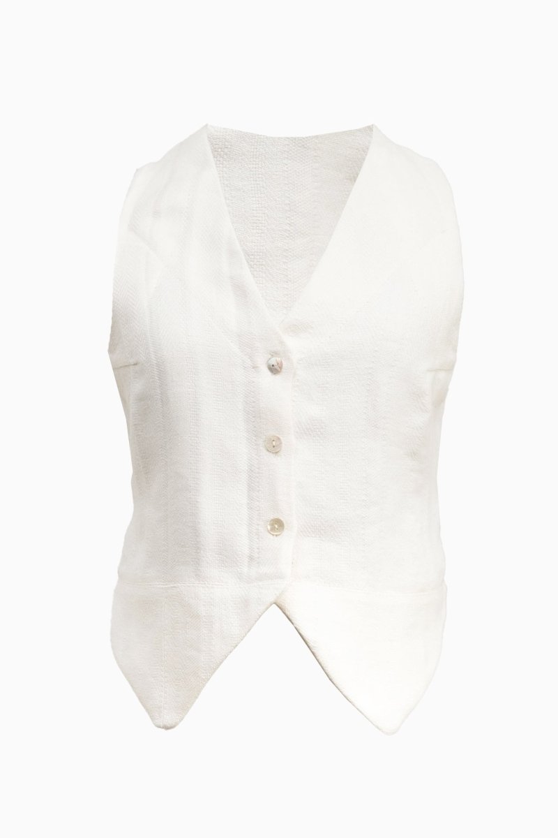 Vest Trama Lino - PAULAMAR - Vest