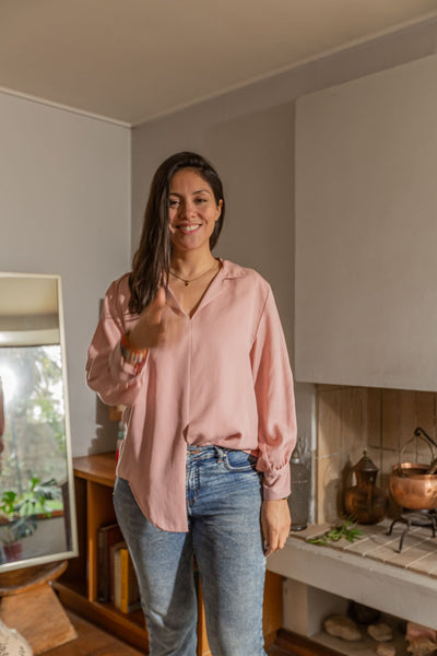 Blusón Camisero Tencel