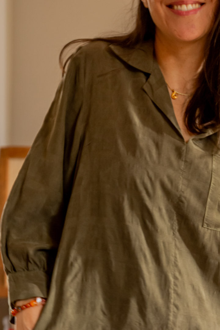 Túnica Camisera Tencel