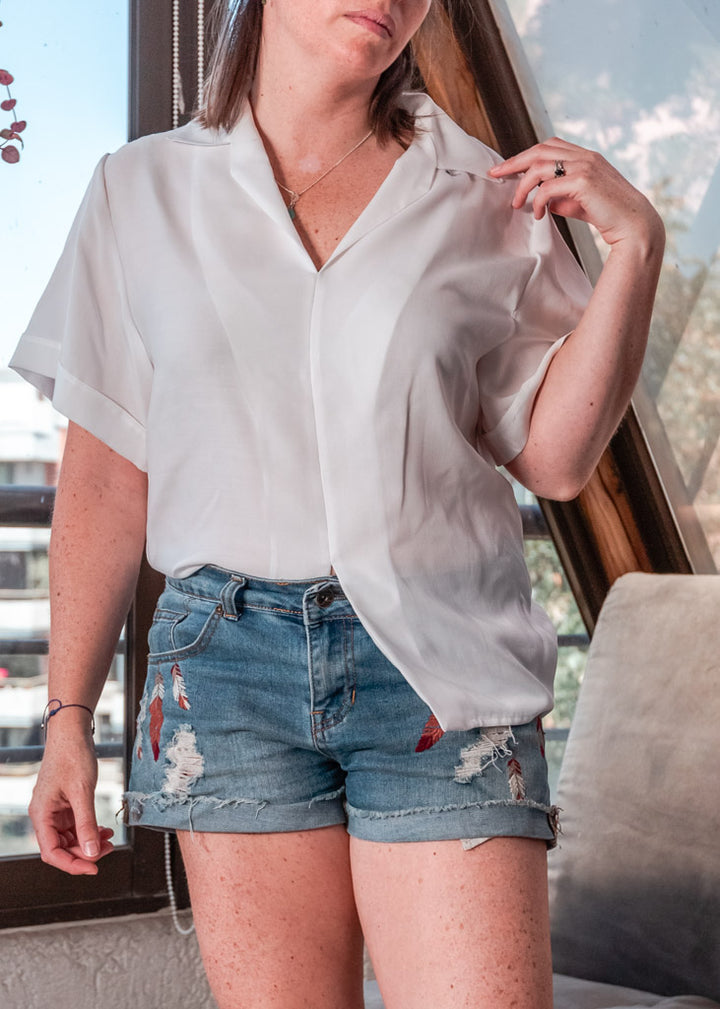 Top Camisero Tencel Talla S