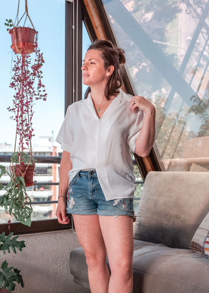 Top Camisero Tencel Talla S