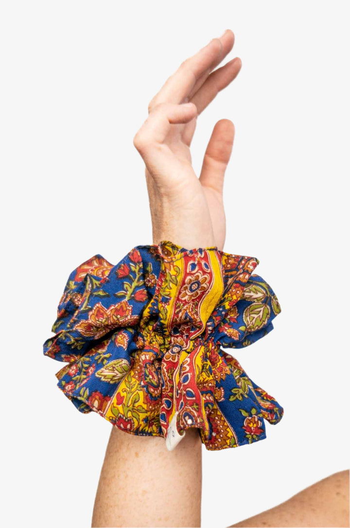 Colet Dalia Seda Azul