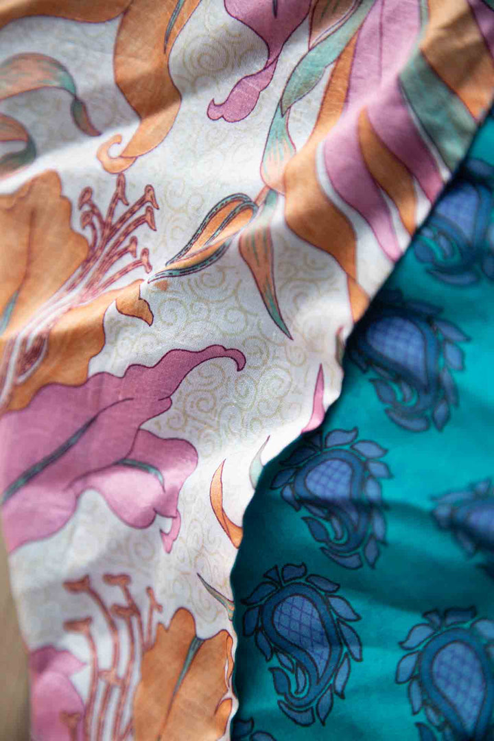Reversible Silk Scarf