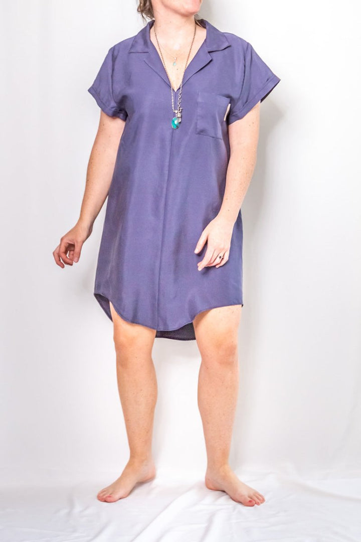 SAMPLE - Vestido Camisero TENCEL™ - PAULAMAR - Vestido Corto