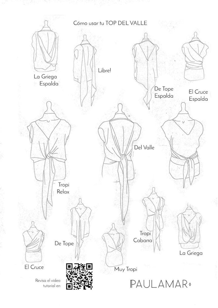 Top Del Valle Cupro - PAULAMAR - Top del Valle