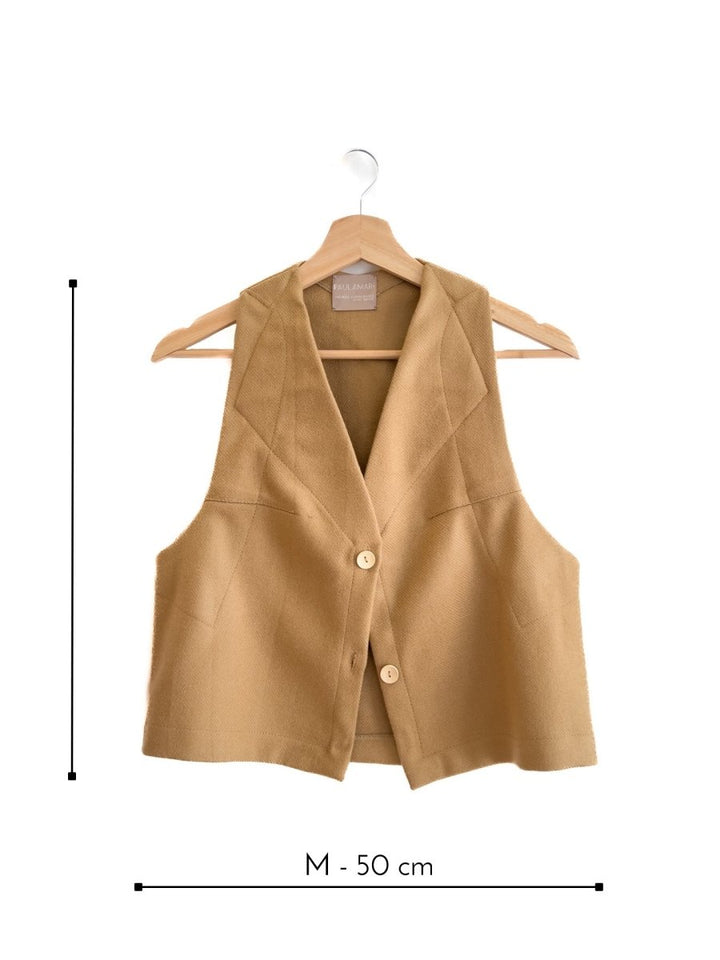 Vest Papel 100% Lana - PAULAMAR - Vest